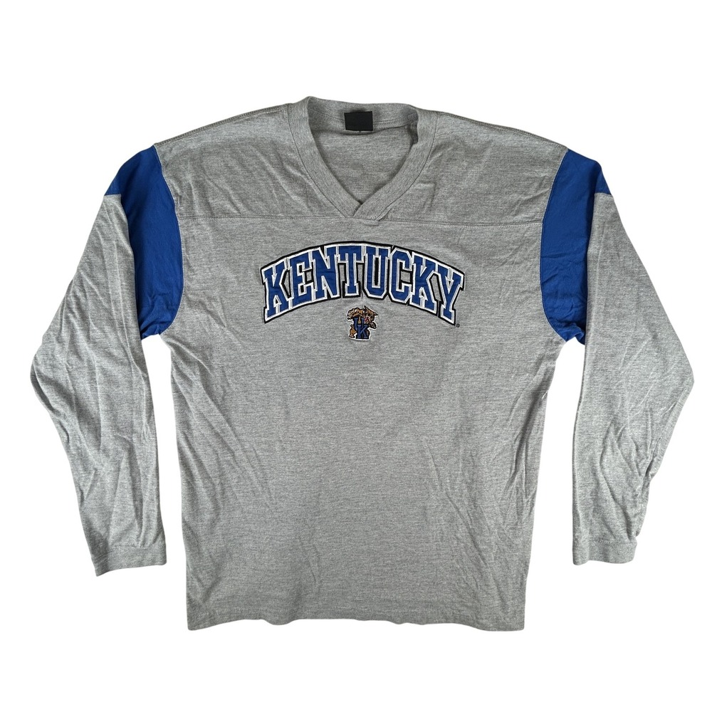 Vintage Kentucky Wildcats Shirt Mens‎ XL Long Sleeve NCAA Basketball Pro Edge